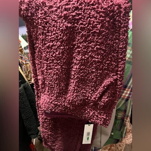 Calvin Klein fuzzy joggers Sz L - Picture 2 of 3